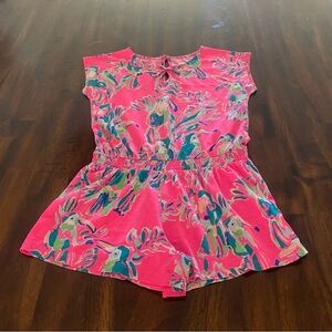 Lilly Pulitzer Tropical Toucan Girls One Piece
